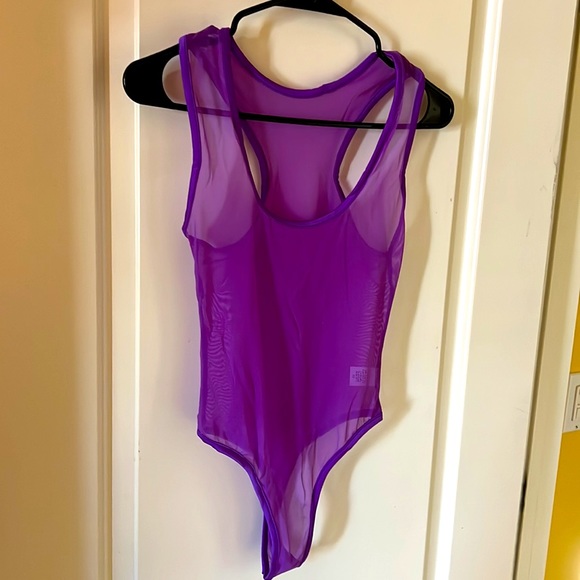 Rave ,Sheer, thong bodysuit - Picture 8 of 8